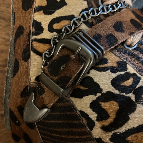 Sam Edelman Animal Print Booties - Picture 9 of 10